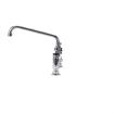 Picture of Encore® 8" OC Brass Chrome Plated Deck Mount Faucet Ceramic Valves with 14" Swivel  Spout