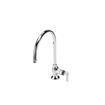 Picture of Encore® Brass Chrome Plated Single Pantry Deck Mount Faucet Ceramic Valve 8-1/2" Rigid Gooseneck Spout