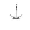 Picture of Encore 4" OC Wall Mount Faucet Ceramic Valves with 8-1/2" Swivel Gooseneck Spout and 4" Wrist Blade Handles