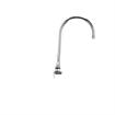 Picture of Encore 4" OC Wall Mount Faucet Ceramic Valves with 8-1/2" Swivel Gooseneck Spout and 4" Wrist Blade Handles