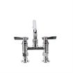 Picture of TOP-LINE® 4" OC Elevated Bridge Deck Mount Faucet Ceramic Valves with 6" Swivel Spout, Retail Packaging