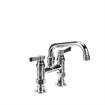 Picture of TOP-LINE® 4" OC Elevated Bridge Deck Mount Faucet Ceramic Valves with 6" Swivel Spout, Retail Packaging