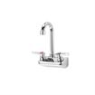 Picture of TOP-LINE® 4" OC Wall Mount Faucet Ceramic Valves with 3-1/2" Swivel Gooseneck Spout, Retail Packaging