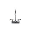 Picture of TOP-LINE® 4" OC Wall Mount Faucet Ceramic Valves with 6" Swivel Gooseneck Spout, Retail Packaging