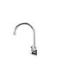 Picture of TOP-LINE® 4" OC Wall Mount Faucet Ceramic Valves with 6" Swivel Gooseneck Spout, Retail Packaging