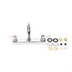 Picture of TOP-LINE® 8" OC Deck Mount Faucet Ceramic Valves with 6" Swivel Gooseneck Spout