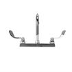 Picture of TOP-LINE® 8" OC Deck Mount Faucet Ceramic Valves 4" Wrist Blade Handles with 6" Swivel Gooseneck Spout