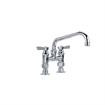 Picture of TOP-LINE® 4" OC Elevated Bridge Deck Mount Faucet Ceramic Valves with 8" Swivel Spout, Retail Packaging