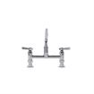 Picture of TOP-LINE® 8" OC Elevated Bridge Deck Mount Faucet Ceramic Valves with 12" Swivel Spout, Retail Packaging
