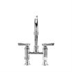 Picture of TOP-LINE® 4" OC Elevated Bridge Deck Mount Faucet Ceramic Valves with 6" Swivel Gooseneck Spout, Retail Packaging