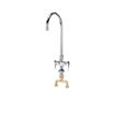Picture of TOP-LINE® Double Pantry Deck Mount Faucet with 8-1/2" Swivel Gooseneck Spout, Retail Packaging