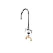 Picture of TOP-LINE® Double Pantry Deck Mount Faucet with 8-1/2" Swivel Gooseneck Spout, Retail Packaging