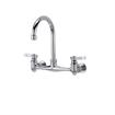 Picture of TOP-LINE® 8" OC Wall Mount Faucet with 6" Gooseneck Spout