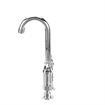 Picture of TOP-LINE® 4" OC Elevated Bridge Deck Mount Faucet Ceramic Valves with 3-1/2" Swivel Gooseneck Spout, Retail Packaging
