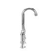 Picture of TOP-LINE® 4" OC Elevated Bridge Deck Mount Faucet Ceramic Valves with 3-1/2" Swivel Gooseneck Spout, Retail Packaging