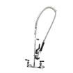 Picture of Encore® 8" OC Wall Mount Pre-Rinse Assembly Ceramic Valves with Stainless Steel Spring and 1.05 gpm PowerPulse™ Utility Spray