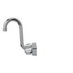 Picture of TOP-LINE® Economy 4" OC Wall Mount Hand Sink Faucet with 3-1/2" Swivel Gooseneck Spout, Retail Packaging