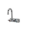 Picture of TOP-LINE® Economy 4" OC Wall Mount Hand Sink Faucet with 3-1/2" Swivel Gooseneck Spout, Retail Packaging