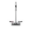 Picture of TOP-LINE® 4" OC Wall Mount Faucet Ceramic Valves with 8-1/2" Swivel Gooseneck Spout, Retail Packaging