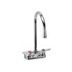Picture of TOP-LINE® 4" OC Wall Mount Faucet Ceramic Valves with 8-1/2" Swivel Gooseneck Spout, Retail Packaging