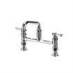 Picture of TOP-LINE® 8" OC Elevated Bridge Deck Mount Faucet Ceramic Valves with 6" Swivel Spout, Retail Packaging