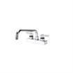 Picture of Encore 4" OC Deck Mount Faucet with 10" Swivel Spout and Lever Handles, Retail Packaging