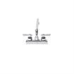 Picture of Encore 4" OC Deck Mount Faucet with 10" Swivel Spout and Lever Handles, Retail Packaging