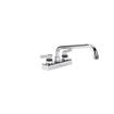 Picture of Encore 4" OC Deck Mount Faucet with 10" Swivel Spout and Lever Handles, Retail Packaging