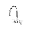 Picture of Encore 4" OC Deck Mount Faucet Ceramic Valves with 8-1/2" Rigid Gooseneck Spout