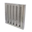 Picture of 20"H X 25"W Stainless Steel Baffle Grease Filter with Spark Arrestor		