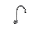 Picture of Encore® Brass Chrome Plated Wall Mount Spout Base with 6" Gooseneck Spout, Retail Packaging