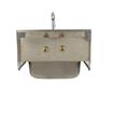 Picture of Encore® Stainless Steel Wall Mounted Hand Sink with Side Splash, 14" X 10" X 5", TOP-LINE Wall Mount Faucet and Mounting Bracket