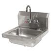 Picture of Stainless Steel Bar Sink, 20ga, 10"x14"x5" With Faucet, Drain & Bracket