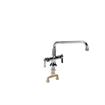 Picture of Encore® Brass Chrome Plated Double Pantry Faucet with 16" Stainless Steel Horizontal Swing Spout, Retail Packaging