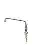 Picture of Encore® Brass Chrome Plated Double Pantry Faucet with 16" Stainless Steel Horizontal Swing Spout, Retail Packaging