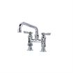 Picture of TOP-LINE® 4" OC Elevated Bridge Deck Mount Faucet Ceramic Valves with 12" Swivel Spout, Retail Packaging